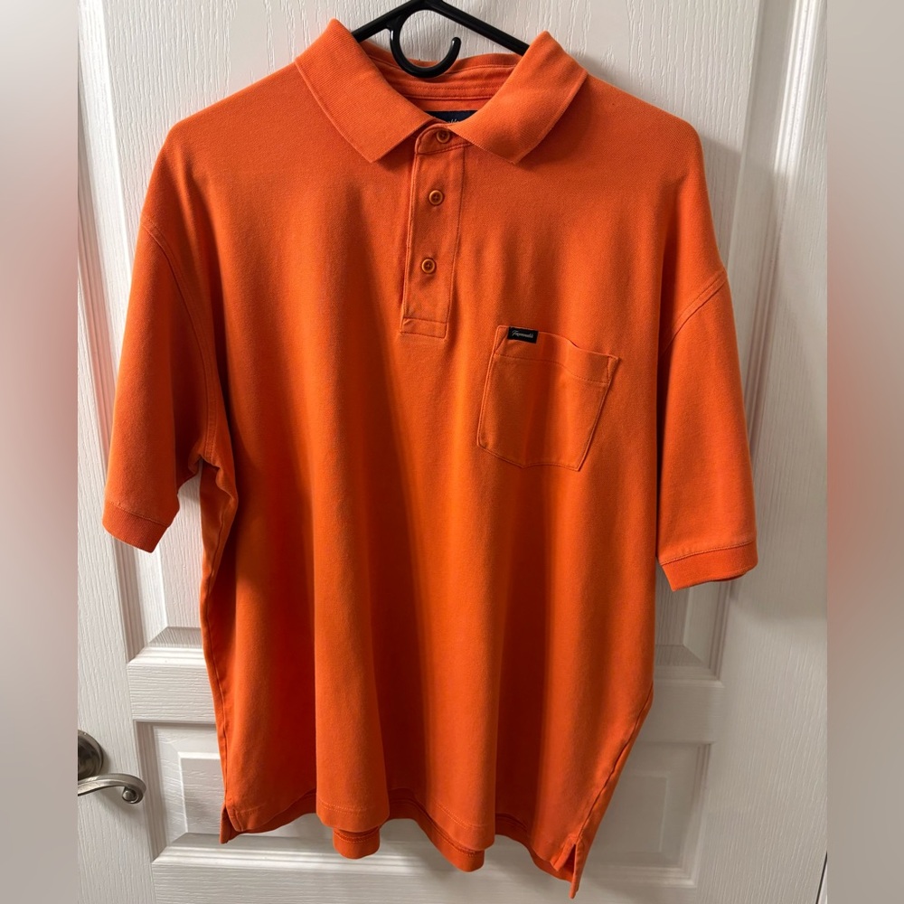 Faconnable Orange Shirt